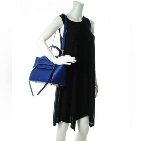 Celine Grained Calfskin Mini Belt Bag Cobalt - Picture 5 of 9